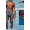 thumbnail image 2 of Fruit of the Loom Men's 3-Pack Everlight Boxer Briefs, Assorted, Small, 2 of 3