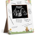 thumbnail image 1 of Hatzelou Baby Sonogram Picture Frame, Baby Shower Guest Sign Picture Frame, Baby Shower Games Sign Ultrasonic Photo Frame, Great Gift for Expecting Parents 16, 1 of 6
