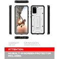 thumbnail image 2 of ArmadilloTek Vanguard Case Designed for Samsung Galaxy S20+ Plus (2020 Release) Military Grade Full-Body Rugged with Built-in Kickstand - White, 2 of 4