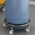 thumbnail image 4 of KAKOWELY Base de Cylindre de Propane Mobile Support de Réservoir de Propane Stable Roulettes Anneau de Base de Réservoir de Gaz avec Frein,11.61x"X11.61"X4.33 Pouces, 4 of 5