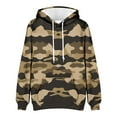 thumbnail image 5 of UVEASISHA Men's Graphic Hoodies Pullover 2025 Fashion Camo Print Hooded Sweatshirts Regular Fit Casual Hipster Streetwear with Pocket Back to College Sale,Khaki,XL, 5 of 5
