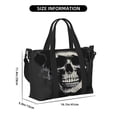 thumbnail image 2 of Travel Duffle Bag Magician Hat Skull Travel Tote Bags Carry on Luggage Waterproof Weekender Bags with Top Handle Adjustable Shoulde Strap for Travel Gym, 2 of 5