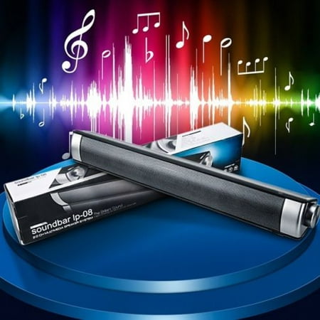 Soundbar, Sound Bars for TV, 15-Inch Soundbar Home Theater Audio and Bluetooth 3.0 Speaker for TV with Bluetooth and Wired Connections