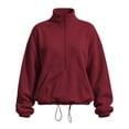 thumbnail image 3 of Hurxie Womens Half Zip Pullover Sweatshirt Long Sleeve Quarter Zip Sweatshirts Mock Neck Soft Casual Fall Sweatshirts, Daily Wear, 3 of 7