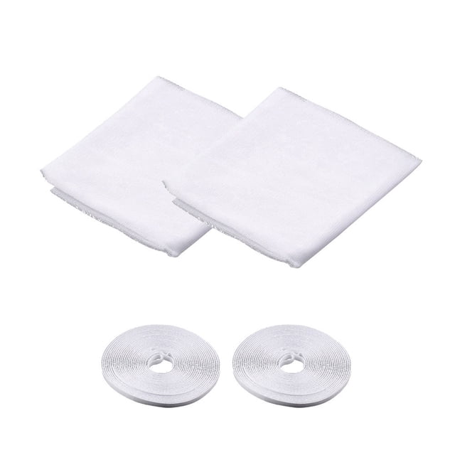 DIY Self-Adhesive Window Screen Netting Mesh Insect Fly Bug Mosquito Net Curtain Halloween Decorations