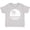 AC-Heather Grey, variant on Santa Barbara California Palm Tree Boys or Girls Toddler T-Shirt
