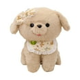 thumbnail image 1 of Lindo perro de peluche de juguete suave para decoración de sala de estar, animal de peluche realista 40 cm, 1 of 9