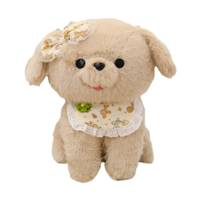Juguete para peluches de perros, juguete de peluche de peluche, decorativo de automóviles de muñecas de peluche realista, acompañar el juguete para 40 cm