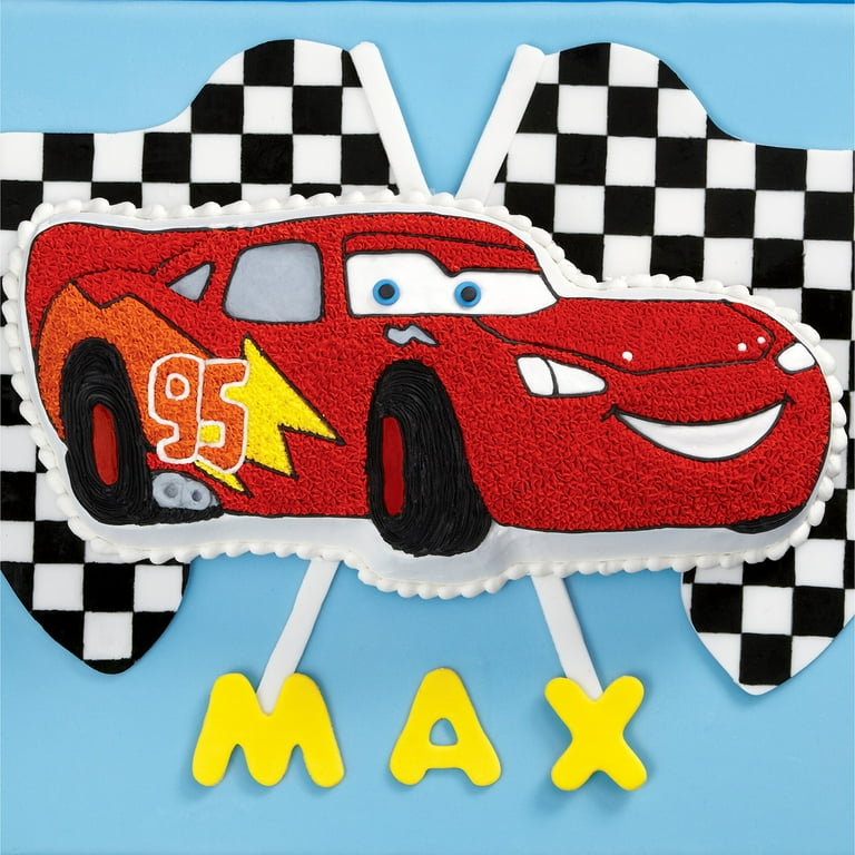 Wilton lightning discount mcqueen cake