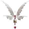 thumbnail image 2 of Zeus Wind Chime Creative No Deformation Epoxy Fairy Butterfly Angel Wind-bell for Window, 2 of 7