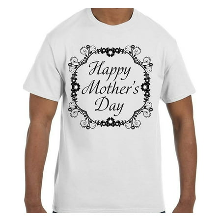 Tshirt Mother's Day Happy Mothers Day Flower Design