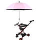 thumbnail image 1 of Sombrilla para cochecito con abrazadera, paraguas con clip ajustable, protección UV, paraguas para usuarios de sillas de ruedas, silla para niños YUNYI BRAND  Deportes, 1 of 8