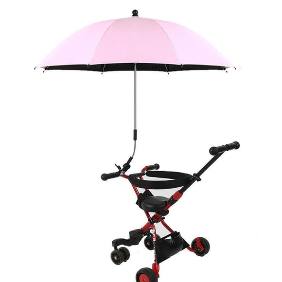 Sombrilla para cochecito con abrazadera, paraguas con clip ajustable, protección UV, paraguas para usuarios de sillas de ruedas, silla para niños YUNYI BRAND Deportes