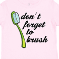 thumbnail image 4 of Inktastic Dentist Toothbrush Dental Hygienist Boys or Girls Toddler T-Shirt, 4 of 5