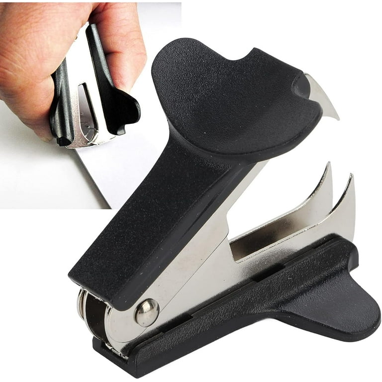 Staple Remover Tool, Effort Saving Staple Puller Office Supplies Ergonomic  Handle Portable Mini for 10 24/6 26/6 Staple