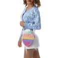 thumbnail image 2 of Bolsa De Silicona Con Burbujas De Empuje, Juguete Sensorial Para Aliviar El Estrés, Bolso De Hombro De Juguete De Descompresión Para Niños Scienceny FN007880-03, 2 of 6