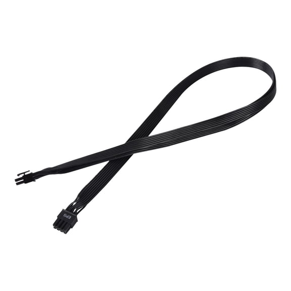 SilverStone Technologies PP11 750 mm EPS to PCIE 8 Pin Convertion Modular Cable, Black