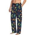 thumbnail image 2 of Xecao Shells and Seaweed Men's Straight Lounge Pajama Pants: The Ultimate in Comfortable Sleepwear, 2 of 9
