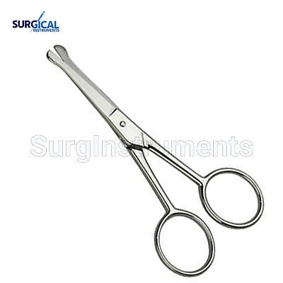 - Dog Grooming Scissors W/Safety Tips for Eye Ear Nose