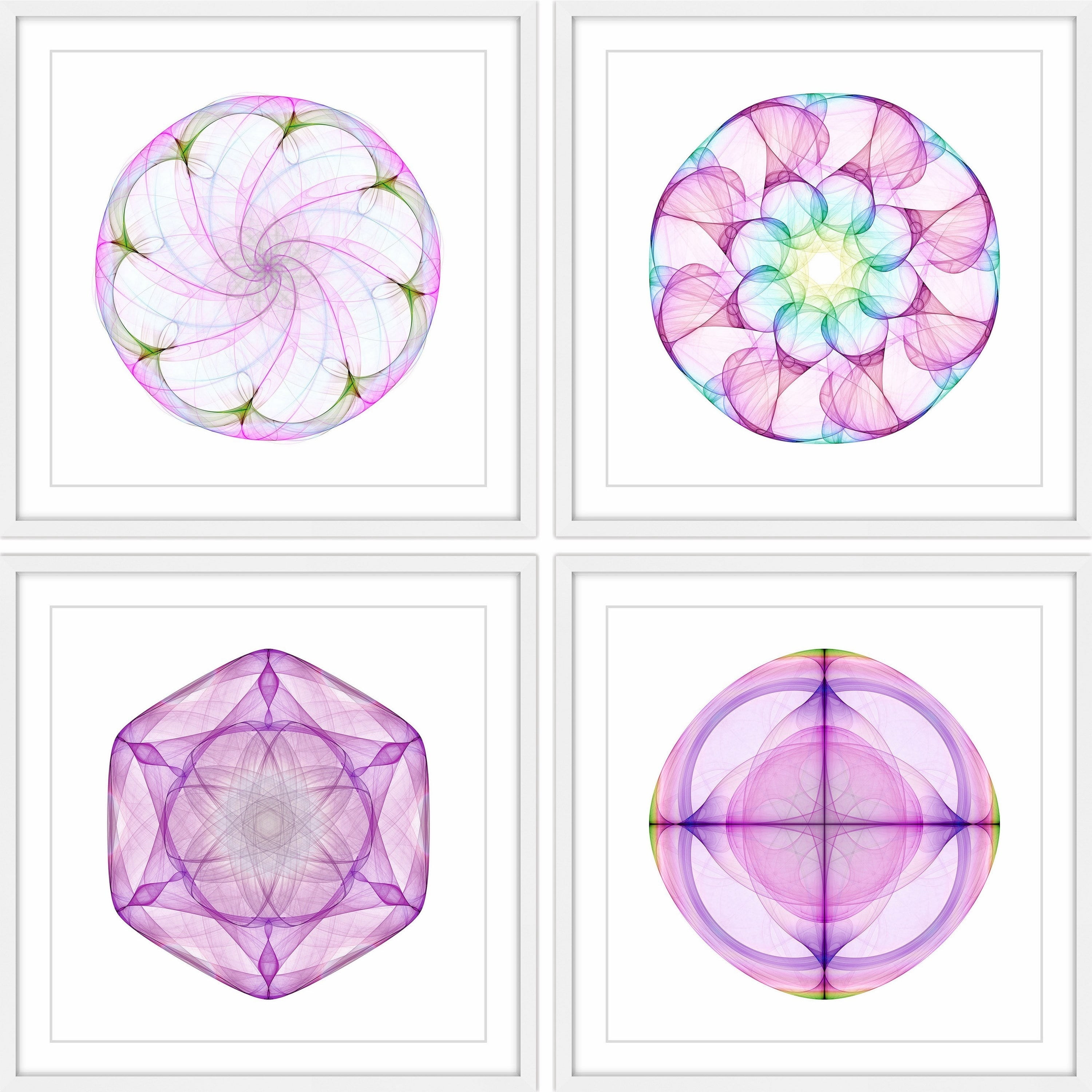 Spiro Colors Quadriptych
