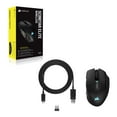 thumbnail image 2 of CORSAIR Scimitar Elite - Mouse - optical - 16 buttons - wired, wireless - 2.4 GHz, Bluetooth, USB - USB Slipstream wireless receiver, 2 of 7