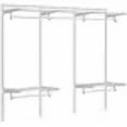 thumbnail image 3 of MODCART 6-10FT Closet Shelving System, Adjustable Metal Wire Shelf, Wall-mounted Closets Kit with Expandable Hanging Rod, DIY Organization Rack for Walk-in/Built-in Wardrobe of Bedroom, Laundry, 3 of 4