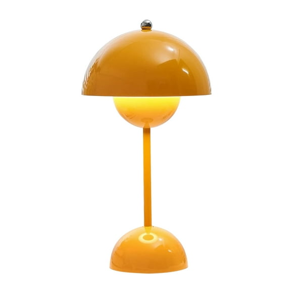 TopLLC Nordic Danish Flower Bud Table Lamp, Wedding Room, Bedroom, Desk Decoration, Lamp, Bedside Lamp (Rechargeable)