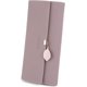 thumbnail image 1 of Bolsa de herramientas 0lightpurple Cartera para mujer Pu Cuero Hoja Colgante Señoras Chica Linda Cartera larga, 1 of 5