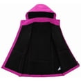 thumbnail image 3 of KVE Women's Hooded Softshell Vest Fleece Lined Windproof Zip Up Sleeveless Jacket Lightweight Coat for Running Purple X-Large, 3 of 9