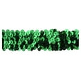 thumbnail image 2 of Belagio 1" Wide x 10 Yards, Stretch Sequin Trim, Hunter Green, 1 Bolt, 2 of 2