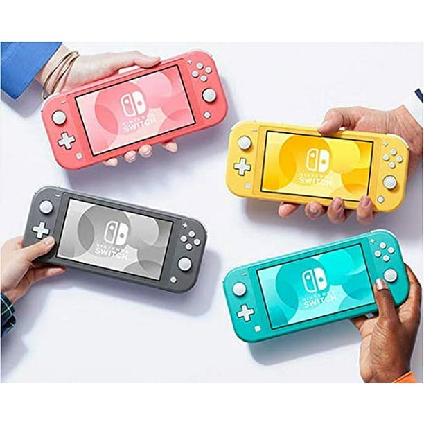 Switch Lite Turquoise - 5.5" Touchscreen Display, Built-in Plus Pad, Built-in Speakers, WiFi, Bluetooth, w/9-in-1 Carrying Case + 128GB Card - Walmart.com