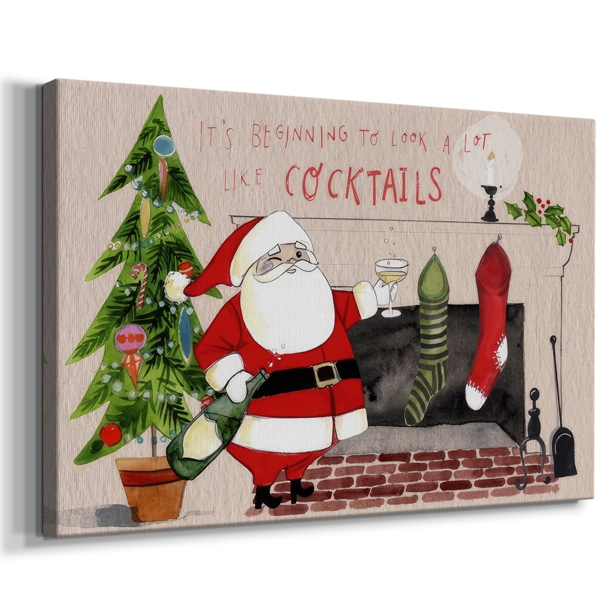 Get Blitzened Collection A- Gallery Wrapped Canvas