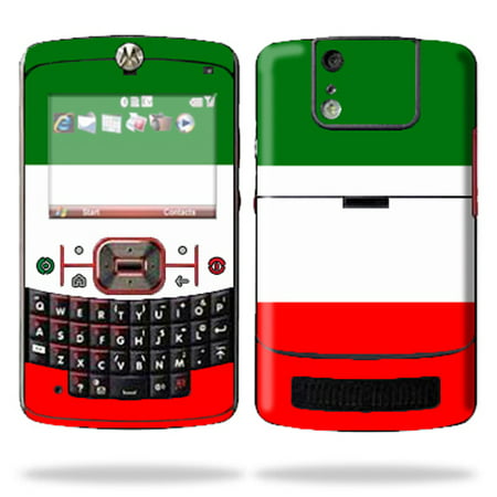 Mightyskins Protective Skin Decal Cover for Motorola Q9C or Q9M Cell Phone Sticker Italian