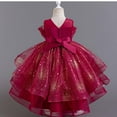 thumbnail image 7 of JCCXIN Toddler Girls Dresses Puffy Gown Sleeveless Gown With Train For Pageant Performance Recital Party Wedding Girls Clothes 9-10 Years, 7 of 7