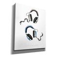 thumbnail image 2 of Epic Graffiti 'Headphones Love Blue Gray'  by Mercedes Lopez Charro Canvas Wall Art, 20" x 24", 2 of 8