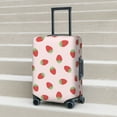 thumbnail image 6 of Gukieu Strawberry Print Suitcase Protective Cover, Elastic Zipper Buckle Suitcase Protective Cover, Suitable for Travel, Business Trip-Small, 6 of 7