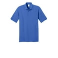thumbnail image 3 of Port & Company Men's 55 Ounce Jersey Knit Pocket Polo Royal Blue Size 6XL, 3 of 3