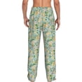 thumbnail image 3 of Goofa Rabbit And Chick Printed Soft Pajama Pants for Men, Wide Leg Comfy Casual Lounge Yoga Pants-X-Large, 3 of 9