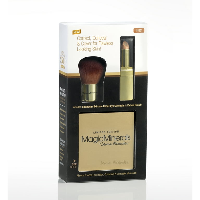 コスメ3点セット Jerome Alexander 3 Piece Makeup Set, MagicMinerals Powder