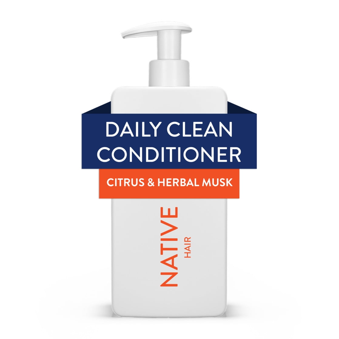 Native Daily Clean Shampoo, Conditioner, & Body Wash Set, Citrus & Herbal Musk, Sulfate & Paraben Free, 16.5 oz