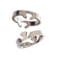 thumbnail image 2 of Metals Jewelry Men's / Women's 8mm 2 Part Surgical Grade 316L Stainless Steel Puzzle Ring Size 11, 2 of 4
