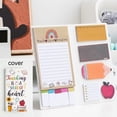 thumbnail image 4 of Sticky Notes Set Colourful And Fun Notepad Pencil Shaped Sticky Notes Cute Sticky Notes Themed Stickers For Organising, Planning, And Notes, 4 of 7