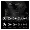 thumbnail image 3 of Motorcycle Intercom 1500M 4 Riders Group Intercomunicador 4-way Full-duplex BT5.1 Interphone IP65 Music Sharing+ FM, 3 of 7