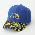 thumbnail image 2 of Krdevn Kids Excavator Embroidery Baseball Cap Full Construction Vehicle Print Brim UPF50+ Adjustable Curved Brim Boys Outdoor Sun Hat Size:2-8 Years, 2 of 3