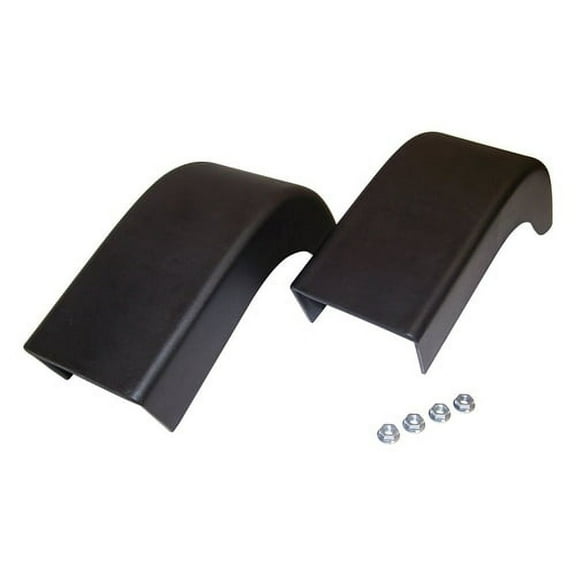 Crown Automotive 82200529 CAS82200529 FRONT BUMPER CAP KIT (SET OF 2) Fits select: 1989-1995 JEEP WRANGLER / YJ, 1987-1988 JEEP WRANGLER