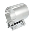thumbnail image 1 of Unique Bargains 1pcs Universal Car Exhaust Pipe Sleeve Connector Clamp Coupler 2” Replacement, 1 of 7