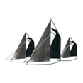 thumbnail image 6 of Sailboat Room Decor Wall Art for Coastal Home Decor - Metal Wall Art Bedroom Accent for Living Room and Bathroom Art Display - Modern Hanging Wall Decor for Home Decor Accents - 17", Blue, 6 of 10