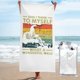 thumbnail image 1 of Y pienso para mí mismo qué maravillosa soldadura Divertida toalla de playa de soldadura Toallas de baño de microfibra Manta de playa suave para desfile Natación Yoga Mujeres Hombres, 1 of 1