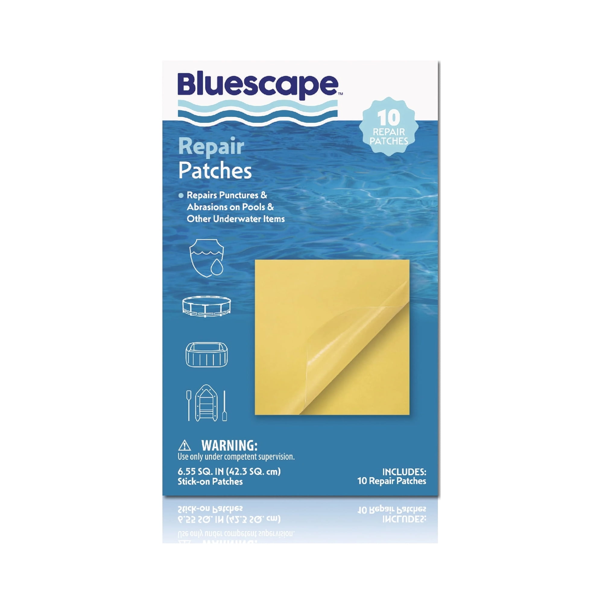 Bluescape Adhesive Repair Patch 6.55" 10-pack