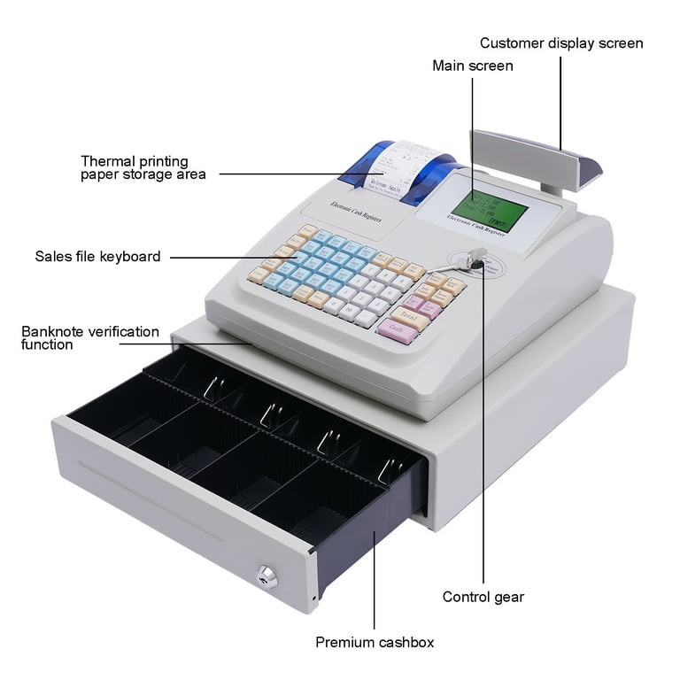 Sales cheap register machine